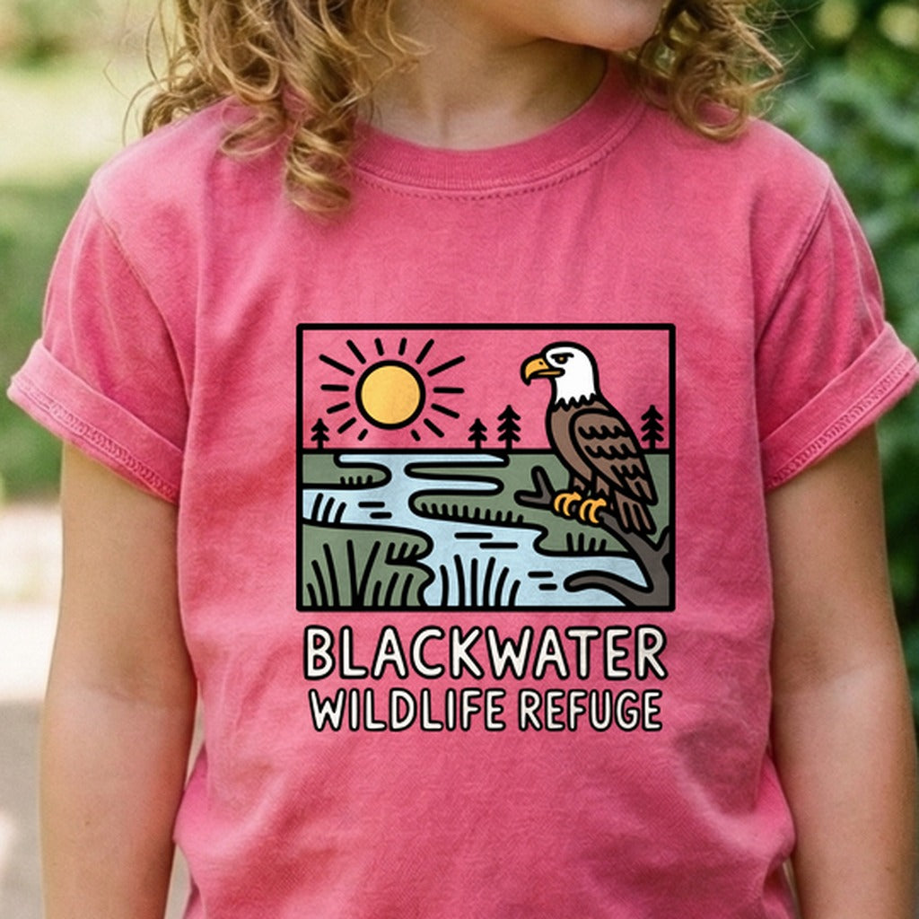 Blackwater National Wildlife Refuge Eagle Kids Cotton product image 5
