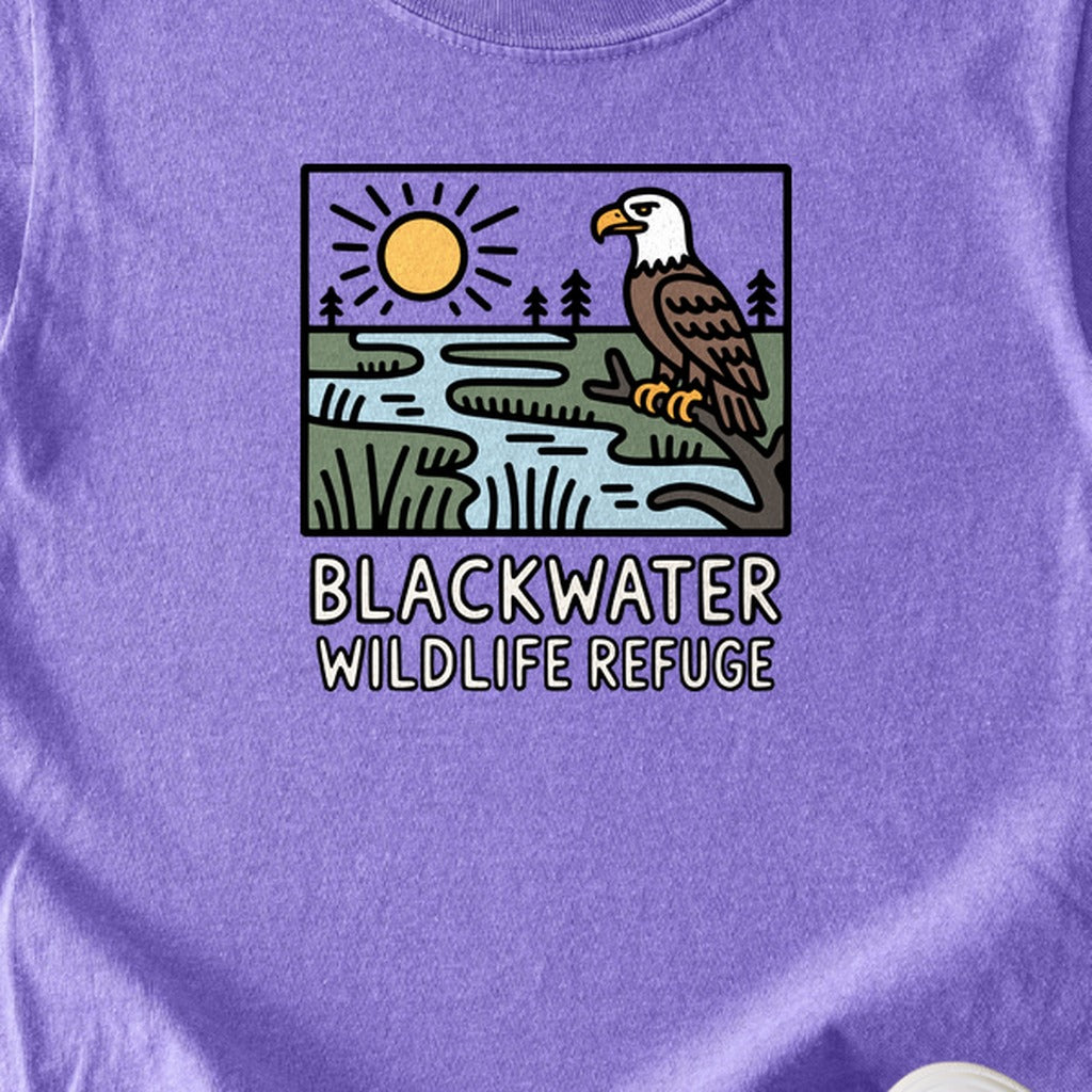 Blackwater National Wildlife Refuge Eagle Kids Cotton product image 24