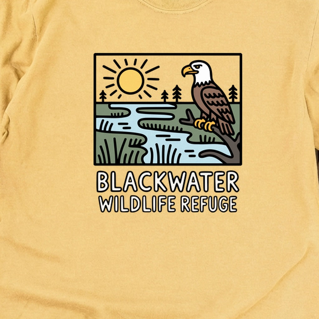 Blackwater National Wildlife Refuge Eagle Cotton Long Sleeve product image 10