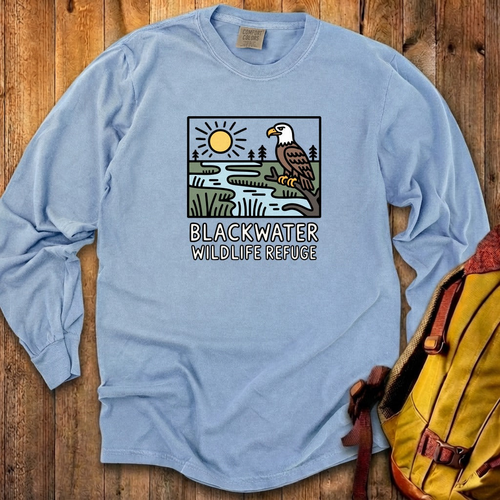 Blackwater National Wildlife Refuge Eagle Cotton Long Sleeve product image 11