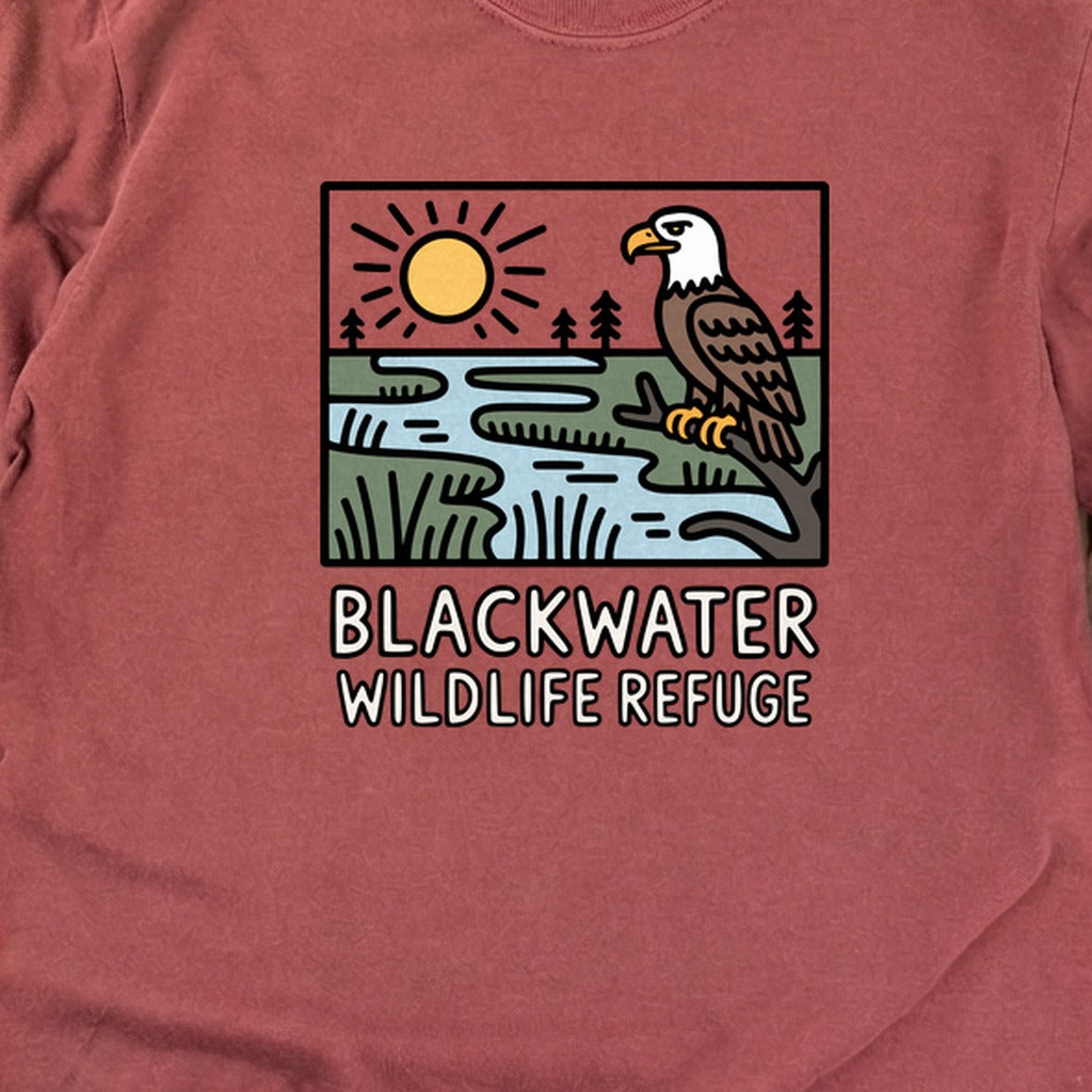 Blackwater National Wildlife Refuge Eagle Cotton Long Sleeve product image 14