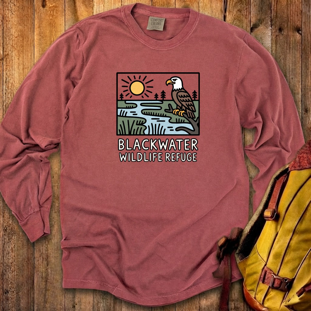 Blackwater National Wildlife Refuge Eagle Cotton Long Sleeve product image 13