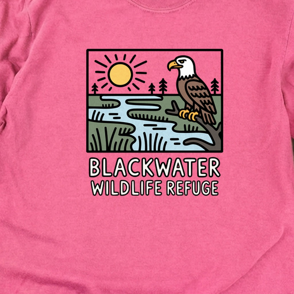 Blackwater National Wildlife Refuge Eagle Cotton Long Sleeve product image 16