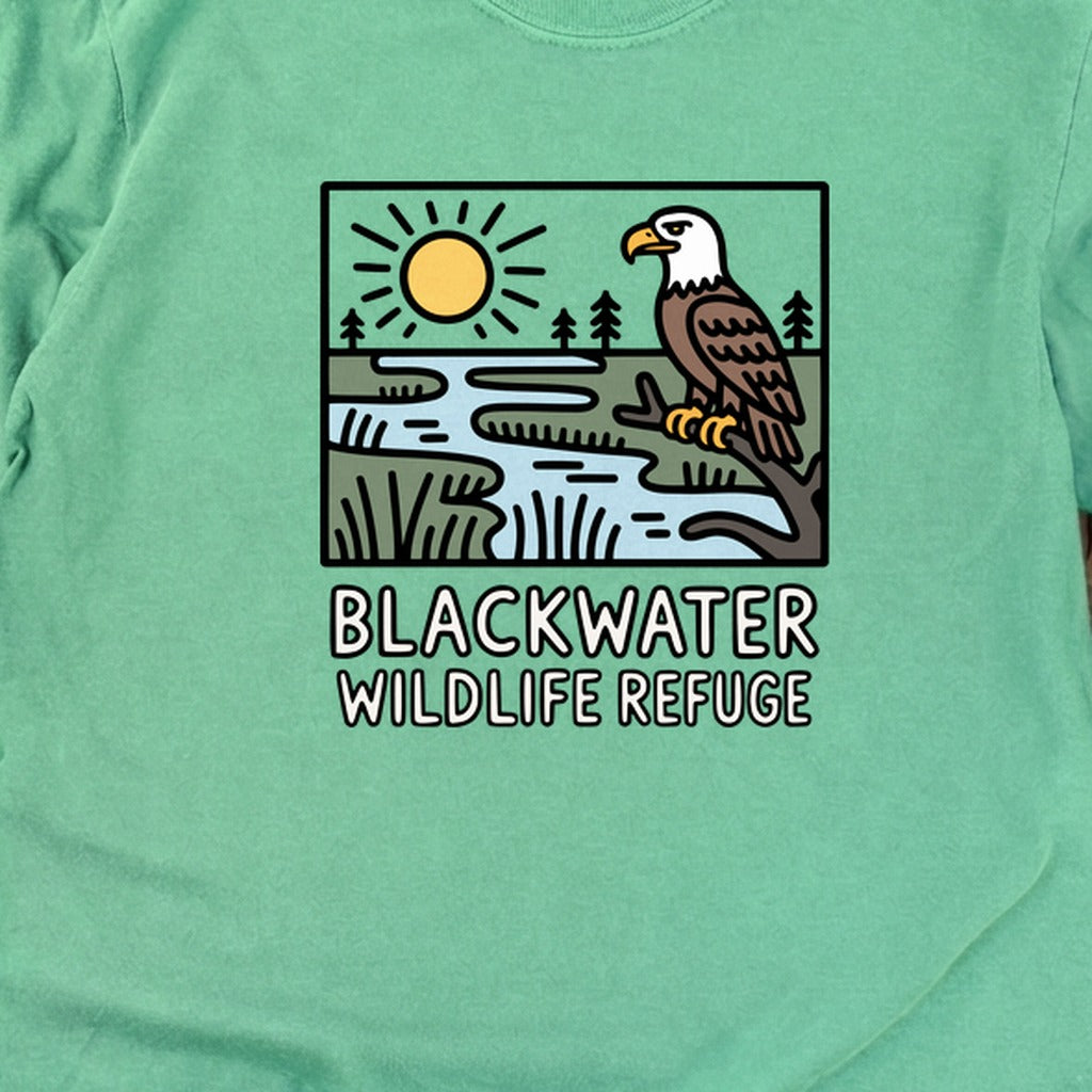 Blackwater National Wildlife Refuge Eagle Cotton Long Sleeve product image 20