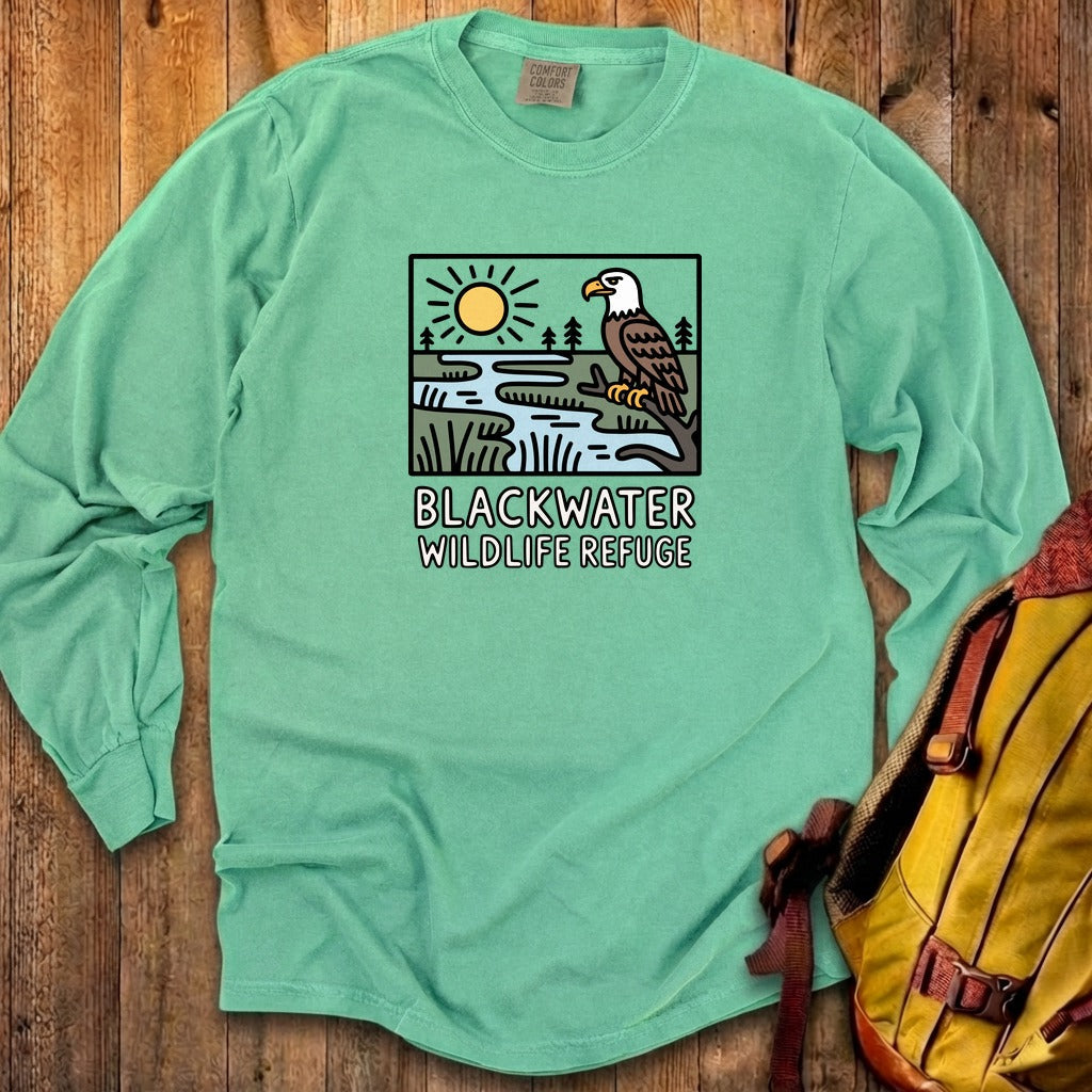 Blackwater National Wildlife Refuge Eagle Cotton Long Sleeve product image 19