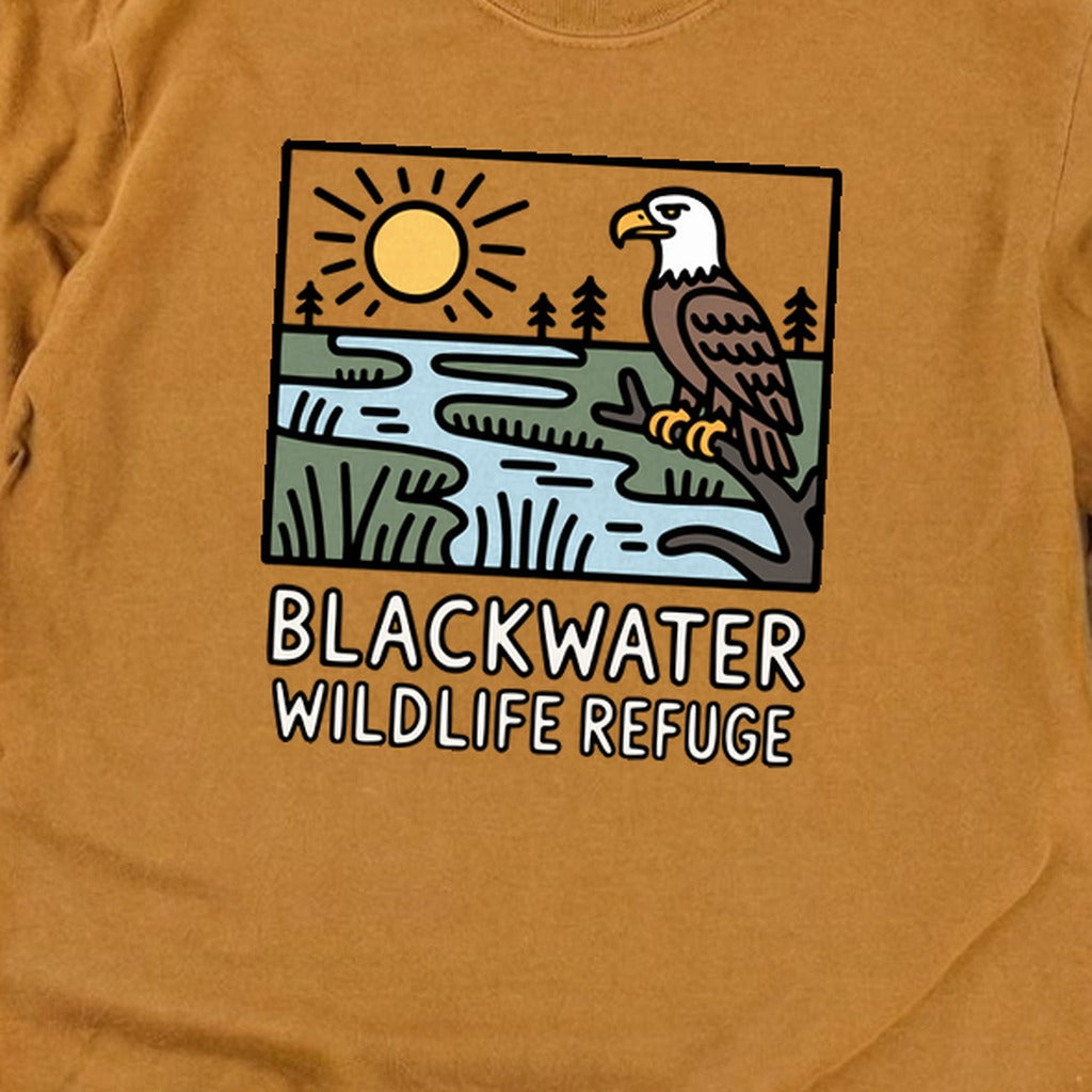 Blackwater National Wildlife Refuge Eagle Cotton Long Sleeve product image 24