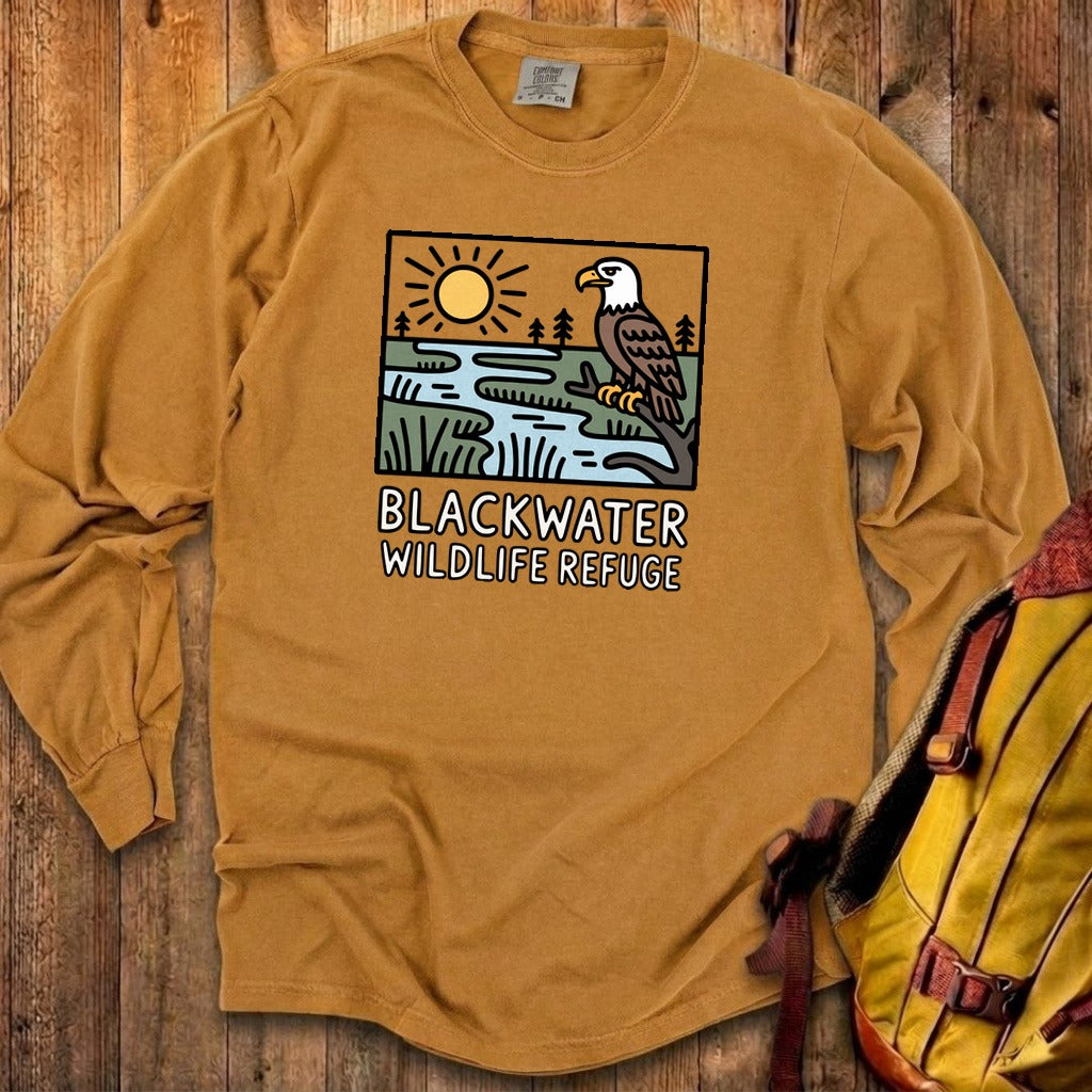 Blackwater National Wildlife Refuge Eagle Cotton Long Sleeve product image 23