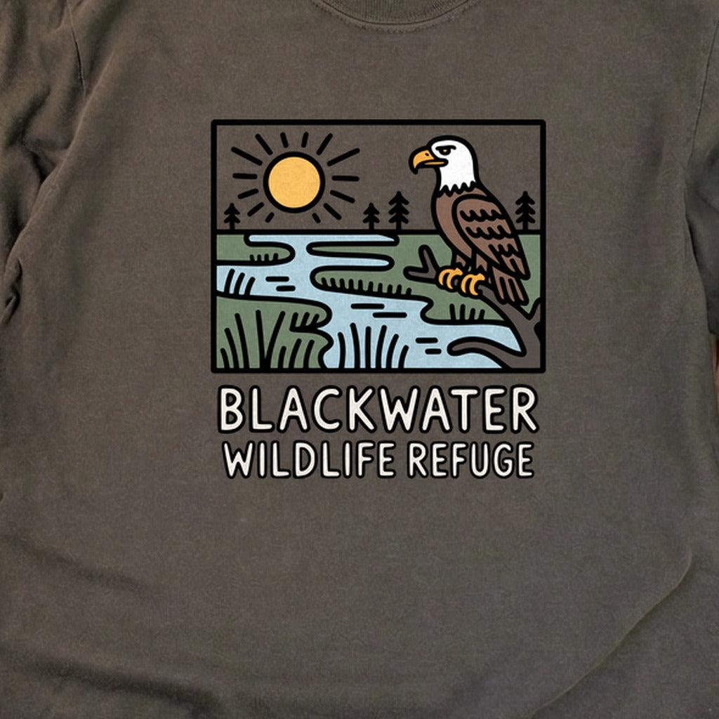Blackwater National Wildlife Refuge Eagle Cotton Long Sleeve product image 28