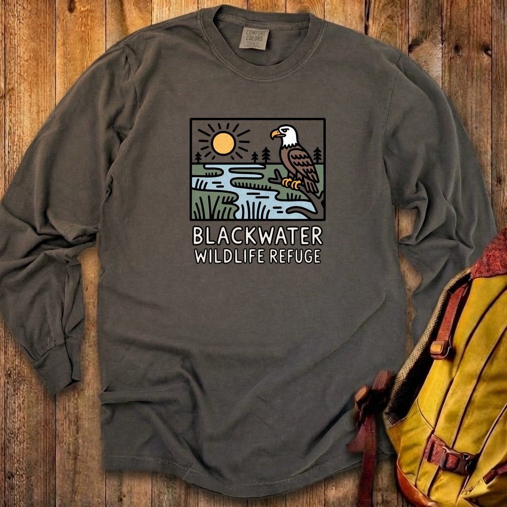 Blackwater National Wildlife Refuge Eagle Cotton Long Sleeve product image 27