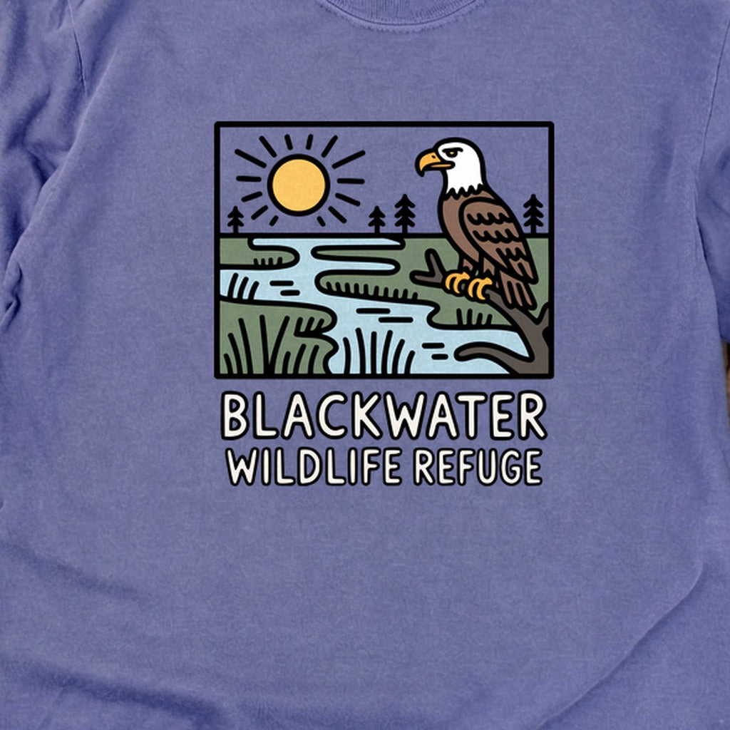 Blackwater National Wildlife Refuge Eagle Cotton Long Sleeve product image 30