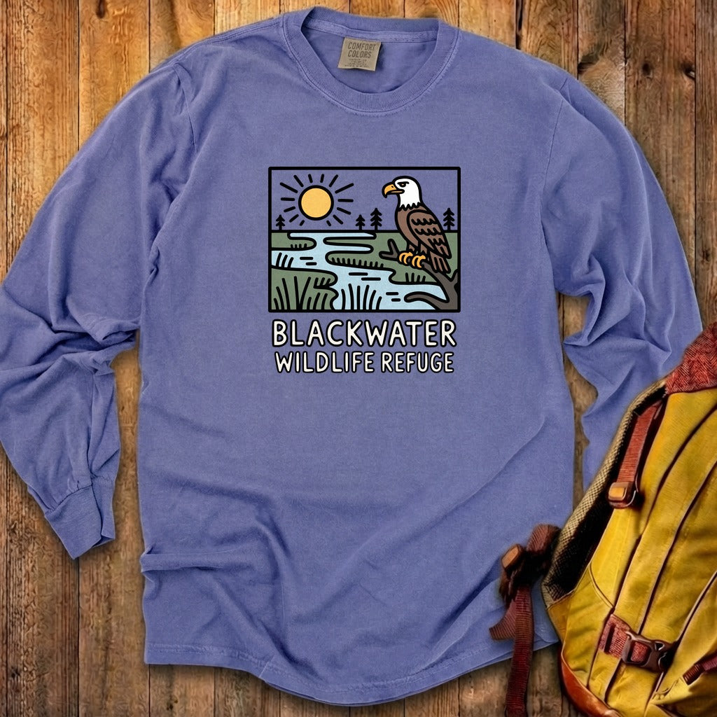 Blackwater National Wildlife Refuge Eagle Cotton Long Sleeve product image 29