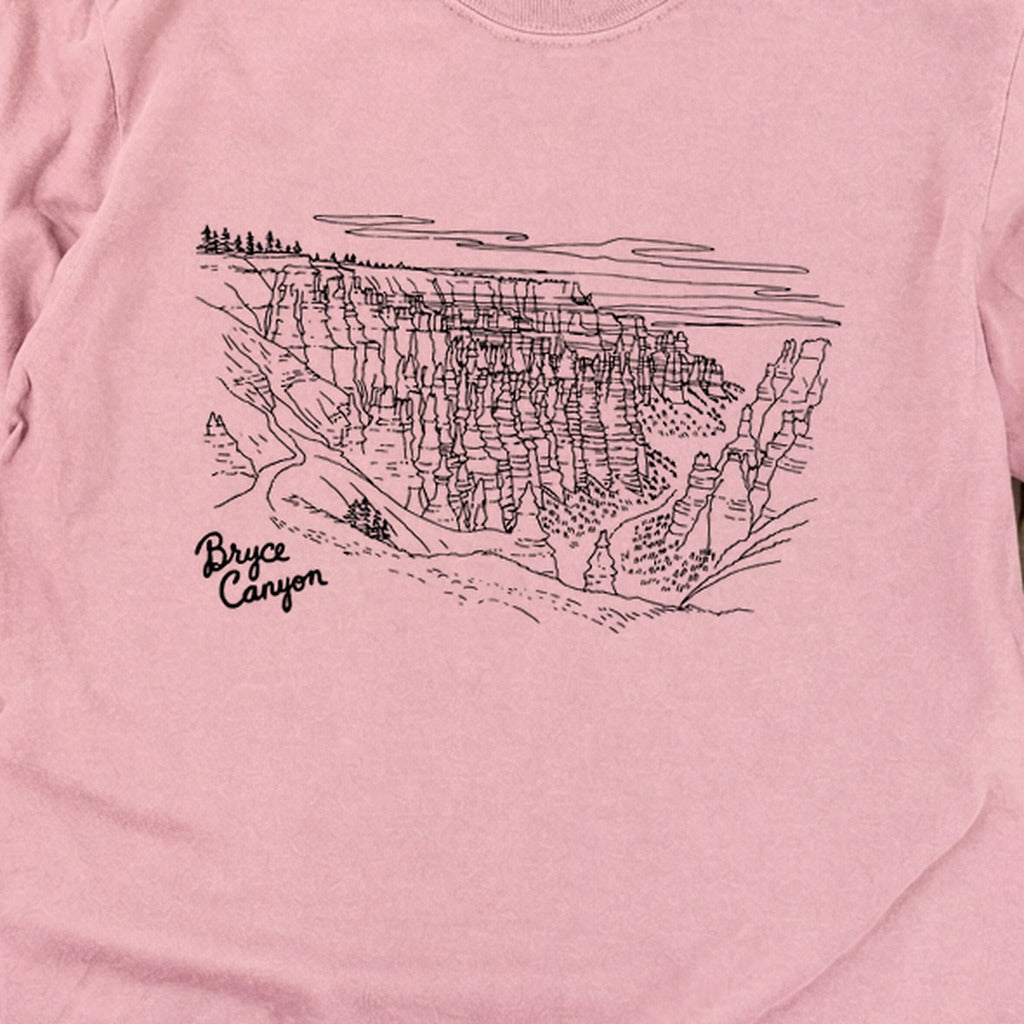 Bryce Line Drawing Cotton Long Sleeve product image 8