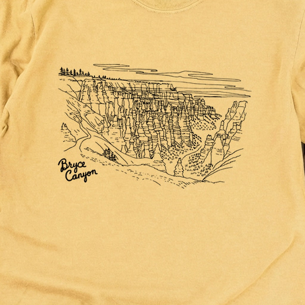 Bryce Line Drawing Cotton Long Sleeve product image 12