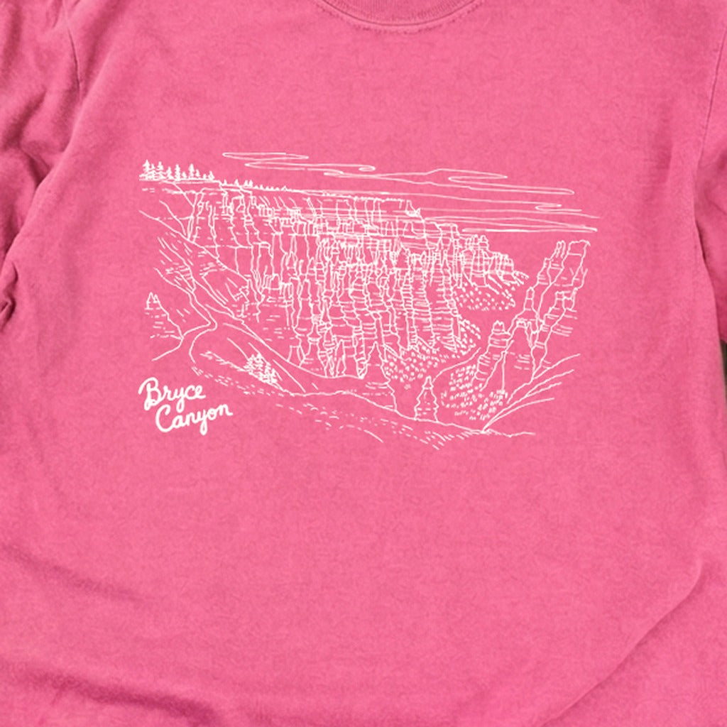 Bryce Line Drawing Cotton Long Sleeve product image 18