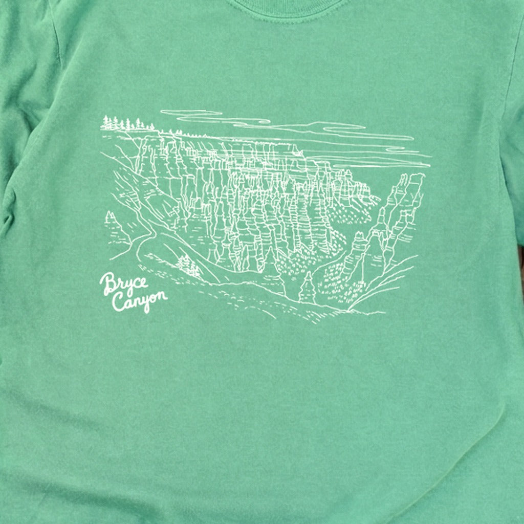 Bryce Line Drawing Cotton Long Sleeve product image 22