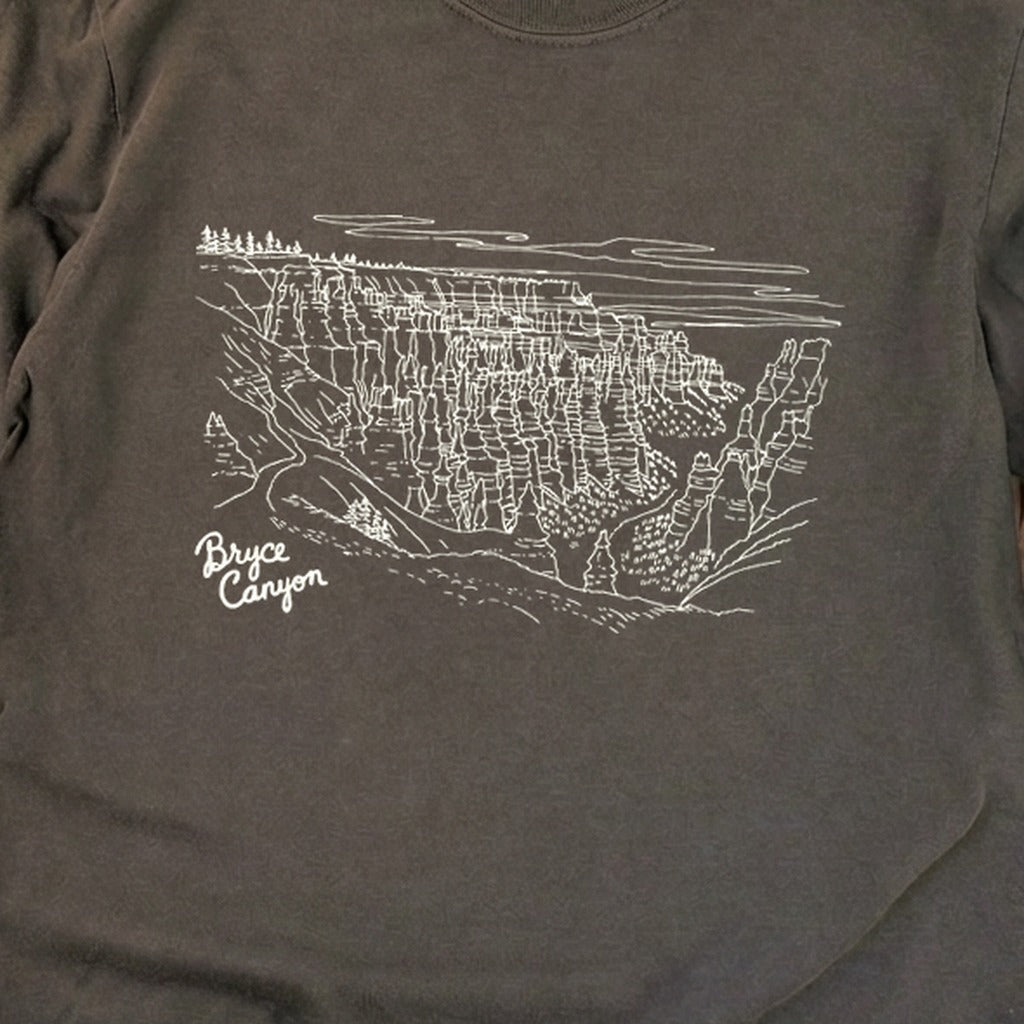 Bryce Line Drawing Cotton Long Sleeve product image 2