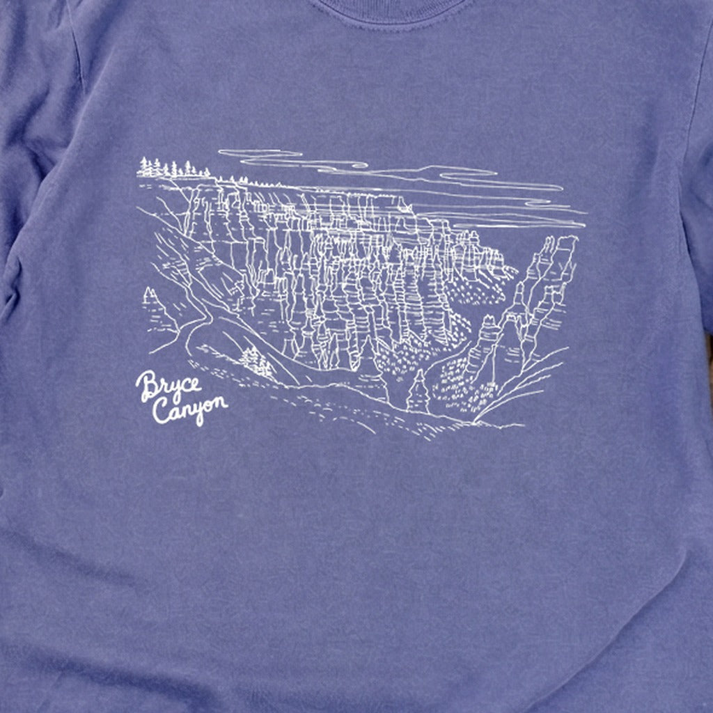 Bryce Line Drawing Cotton Long Sleeve product image 30
