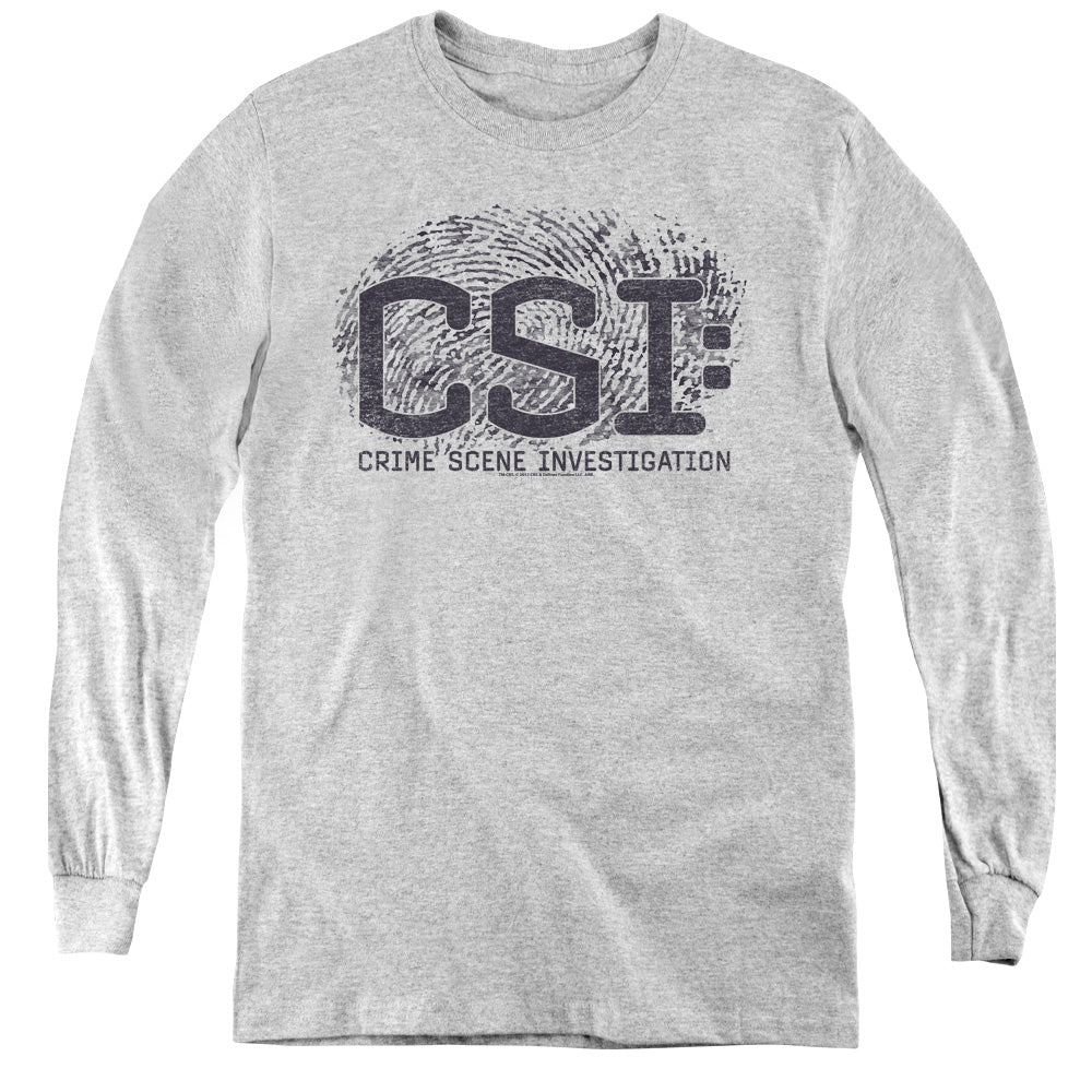 CSI - Distressed Logo L - S Youth product image 1