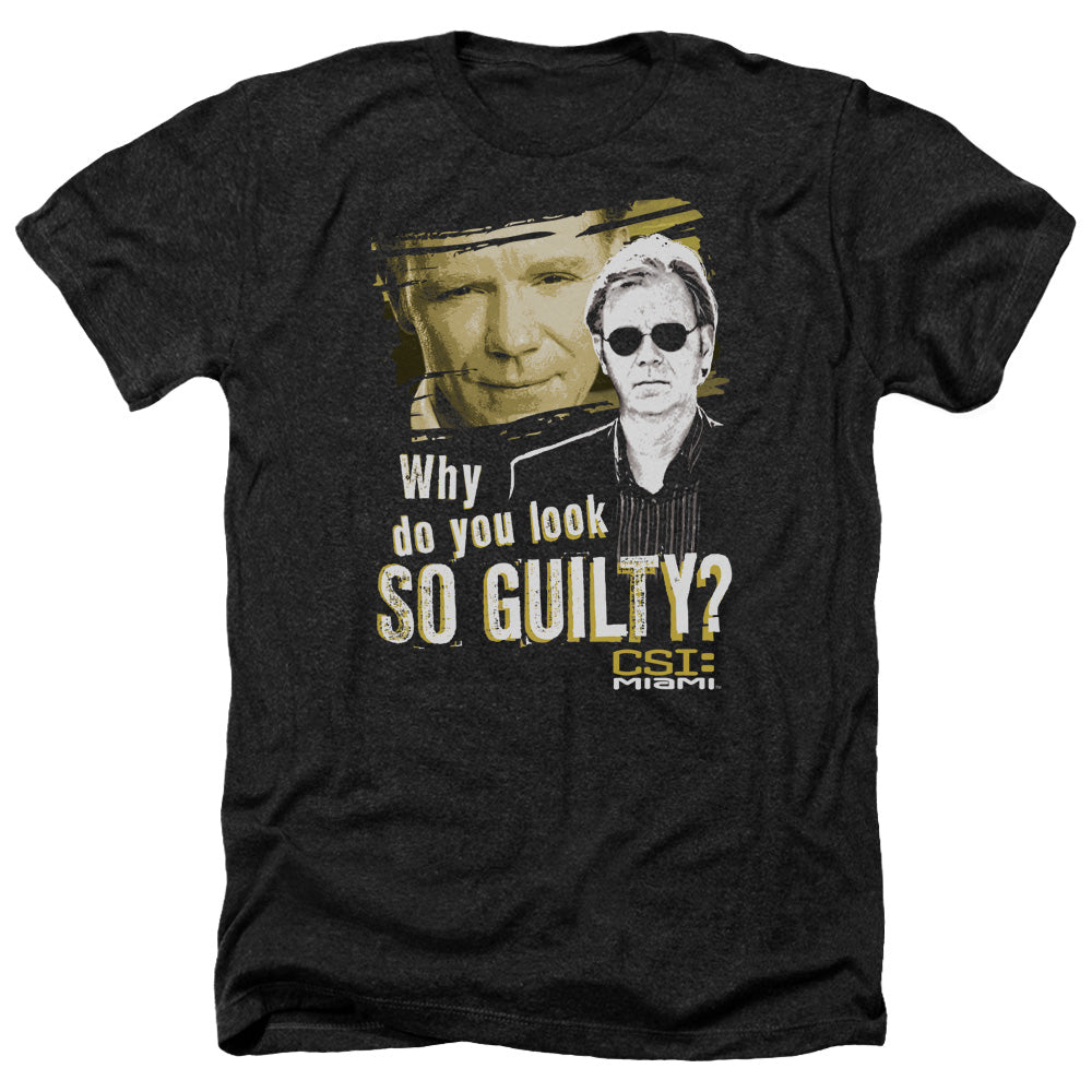 CSI Miami - So Guilty Adult Regular Fit Heather Short Sleeve product image 1