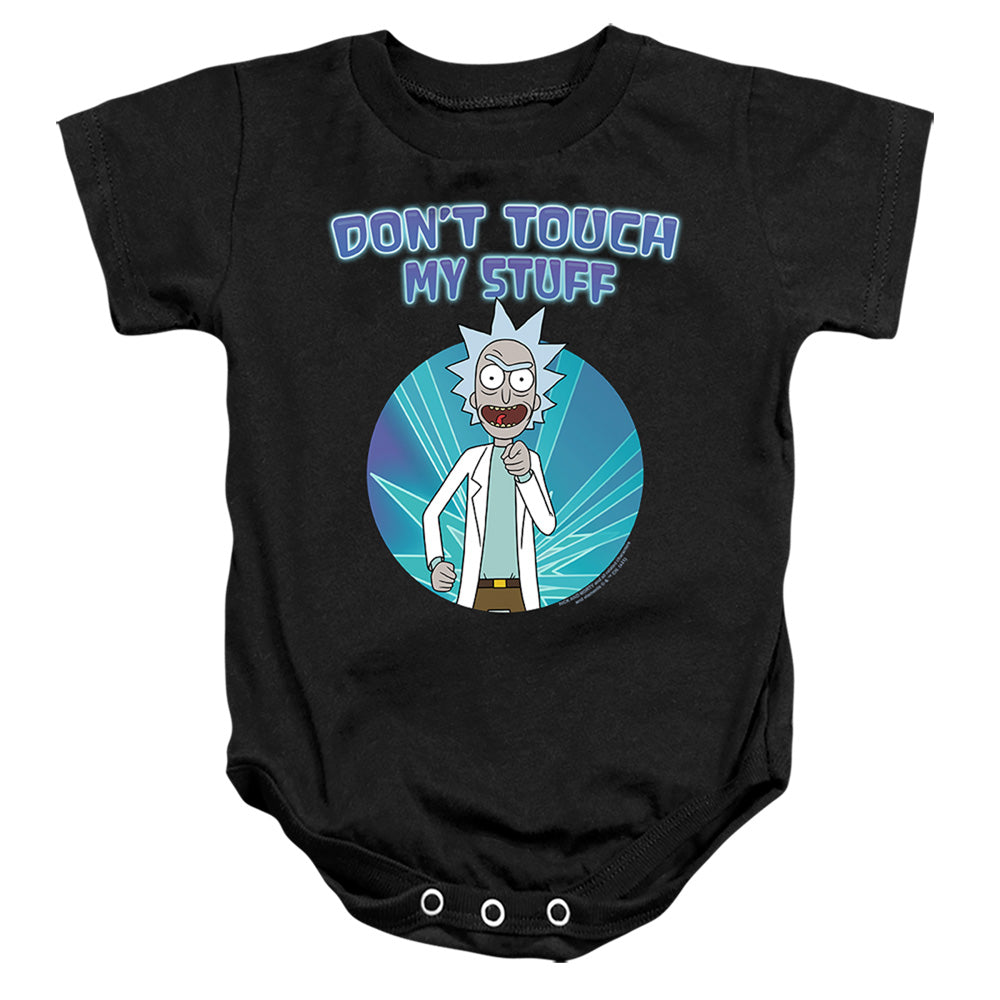 Rick And Morty - Don'T Touch Infant Snapsuit