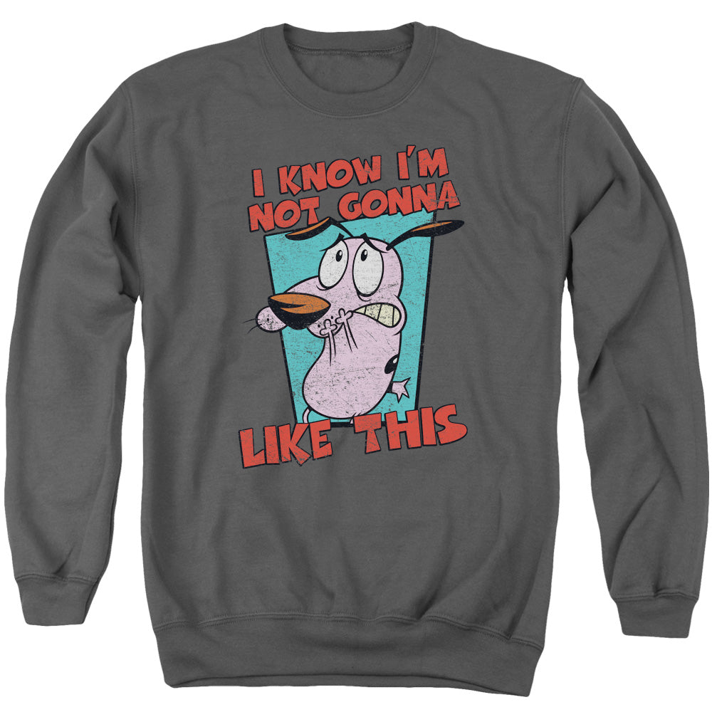 Courage The Cowardly Dog - Not Gonna Like Adult Crewneck product image 1
