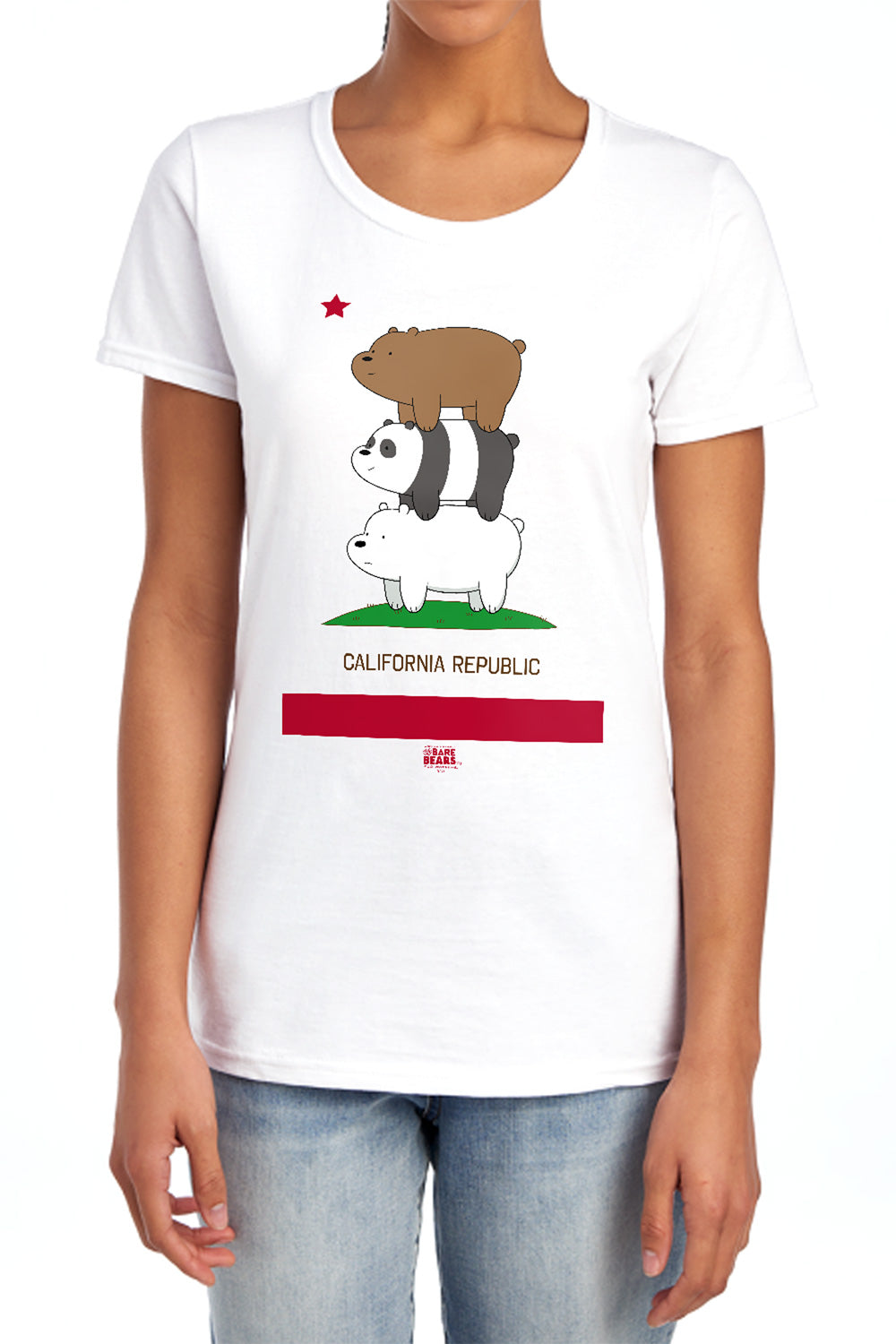 We Bare Bears - Cali Stack Women's Short Sleeve product image 1