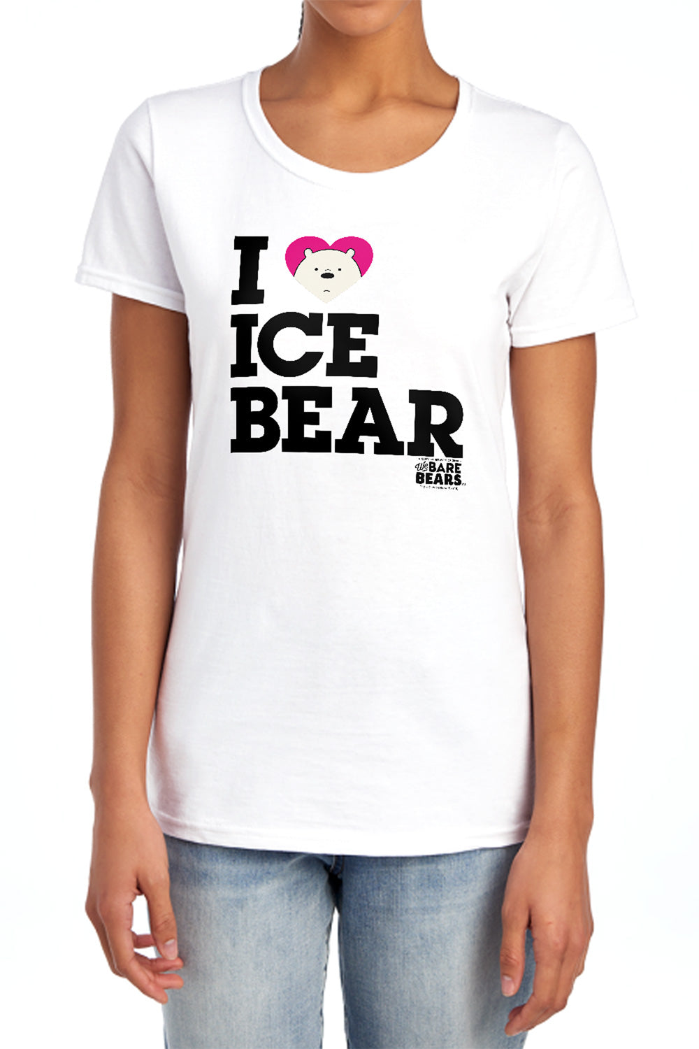 We Bare Bears - Heart ICe Bear Women's Short Sleeve product image 1