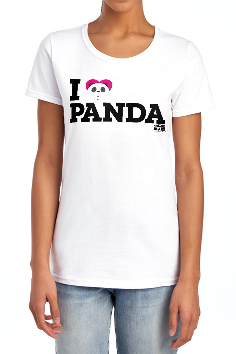 We Bare Bears - Heart Panda Women's Short Sleeve product image 1