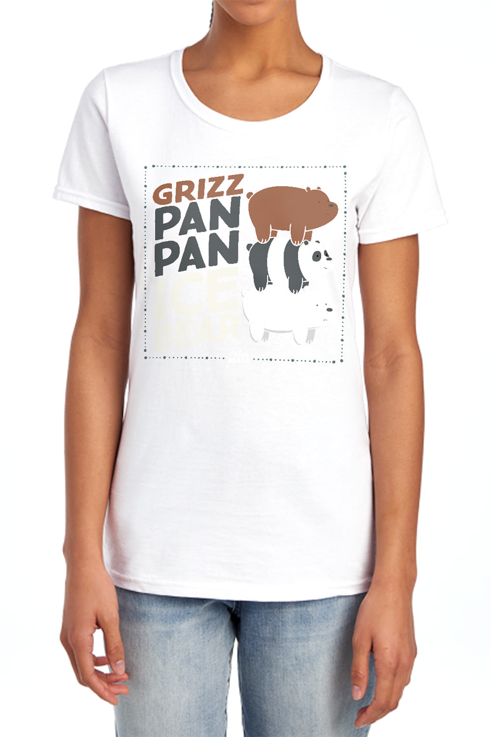 We Bare Bears - Grizz Pan ICe Bear Women's Short Sleeve product image 1