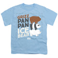 We Bare Bears - Grizz Pan ICe Bear Youth Short Sleeve product image 1