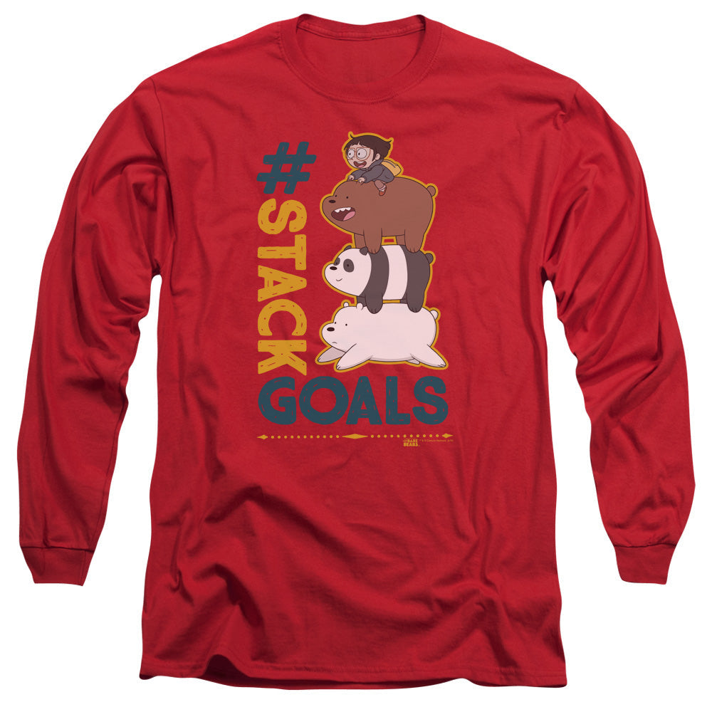 We Bare Bears - Stack Goals Adult Long Sleeve product image 1