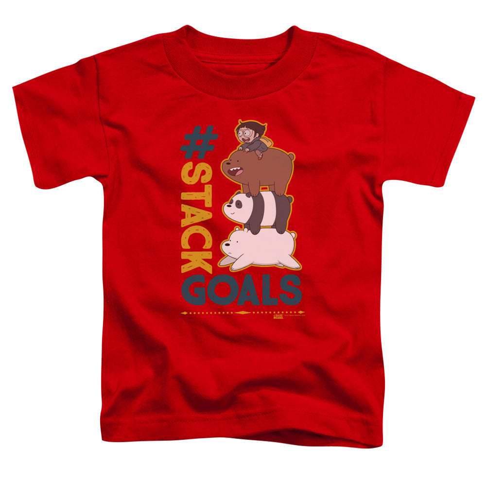 We Bare Bears - Stack Goals Toddler Short Sleeve product image 1