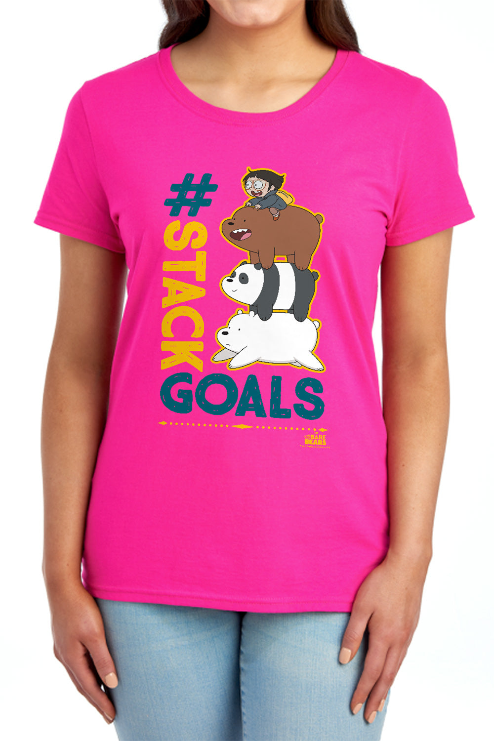 We Bare Bears - Stack Goals Women's Short Sleeve product image 1