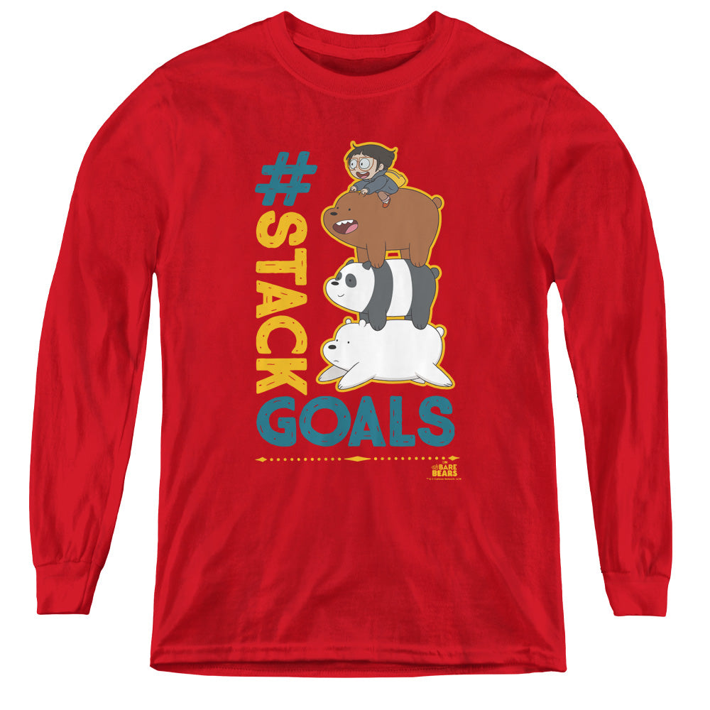 We Bare Bears - Stack Goals L - S Youth product image 1