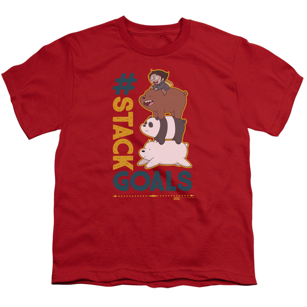 We Bare Bears - Stack Goals Youth Short Sleeve product image 1