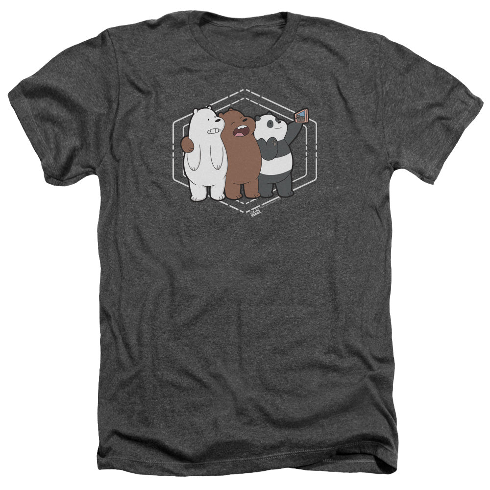 We Bare Bears - Selfie Adult Regular Fit Heather Short product image 1