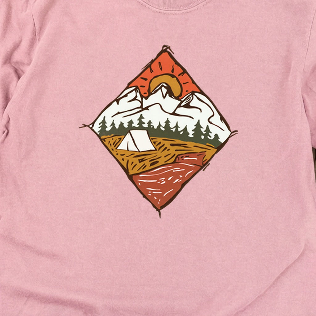 Camping Illustration Cotton Long Sleeve product image 8