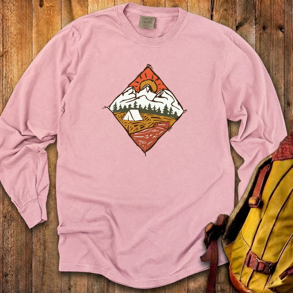 Camping Illustration Cotton Long Sleeve product image 7