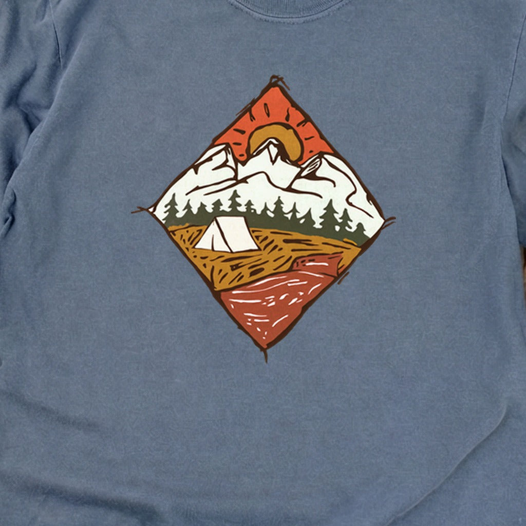Camping Illustration Cotton Long Sleeve product image 10