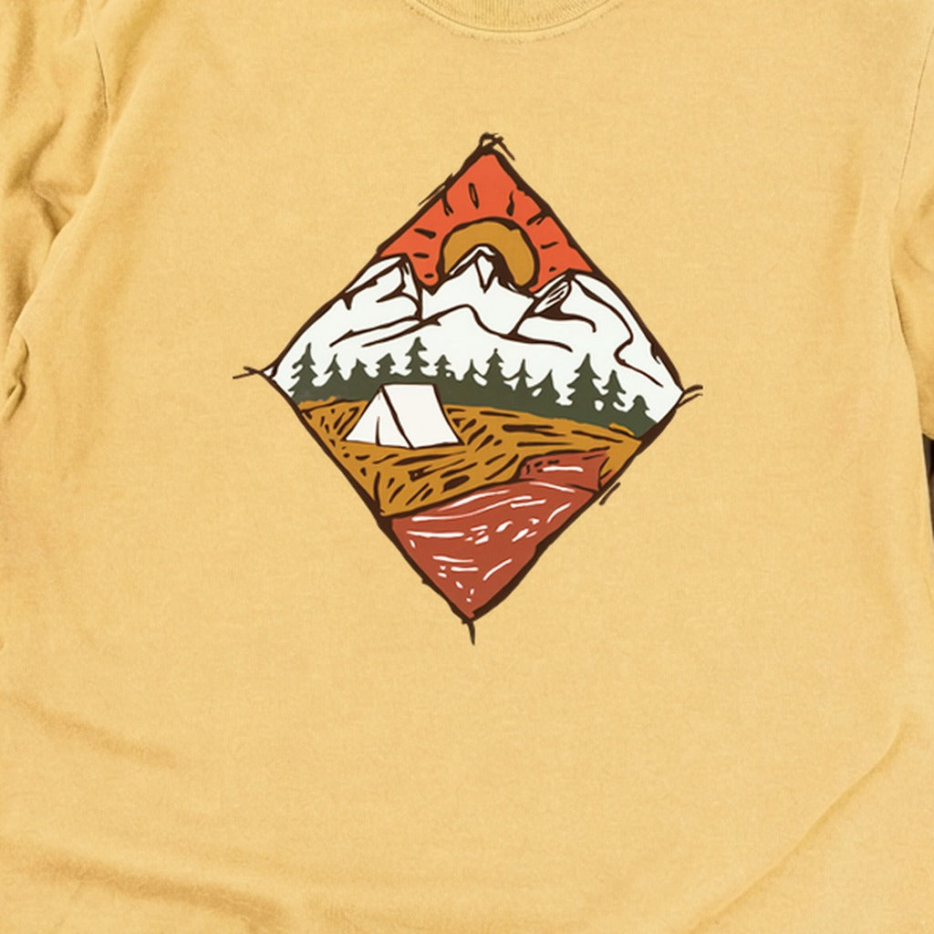 Camping Illustration Cotton Long Sleeve product image 12