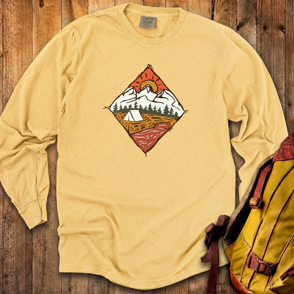 Camping Illustration Cotton Long Sleeve product image 11