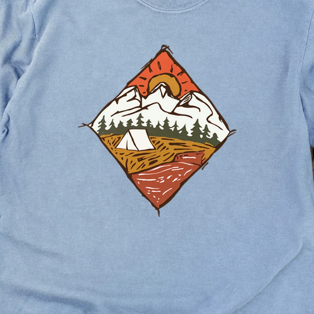 Camping Illustration Cotton Long Sleeve product image 14