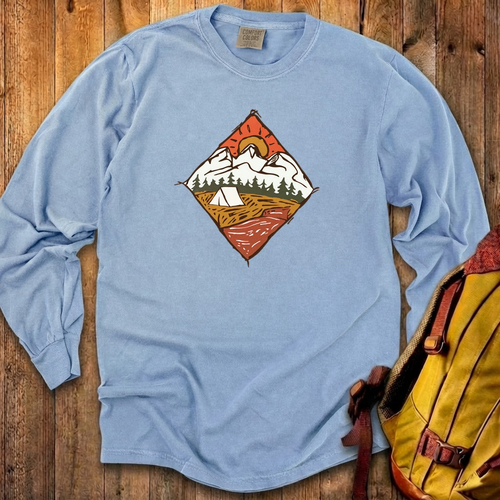 Camping Illustration Cotton Long Sleeve product image 13