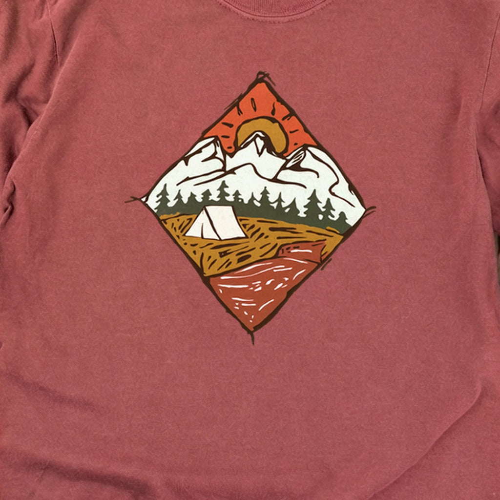 Camping Illustration Cotton Long Sleeve product image 16