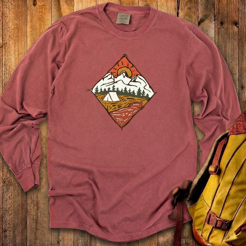 Camping Illustration Cotton Long Sleeve product image 15