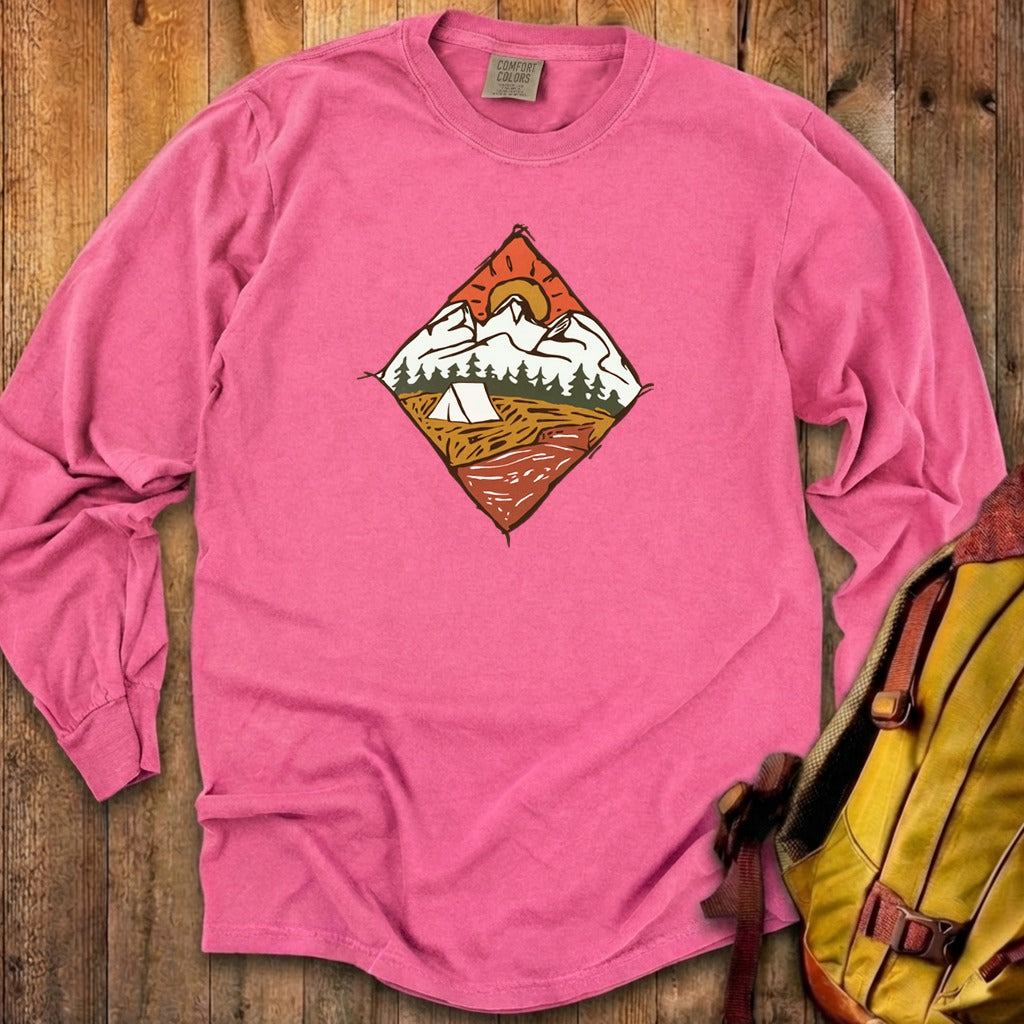 Camping Illustration Cotton Long Sleeve product image 17