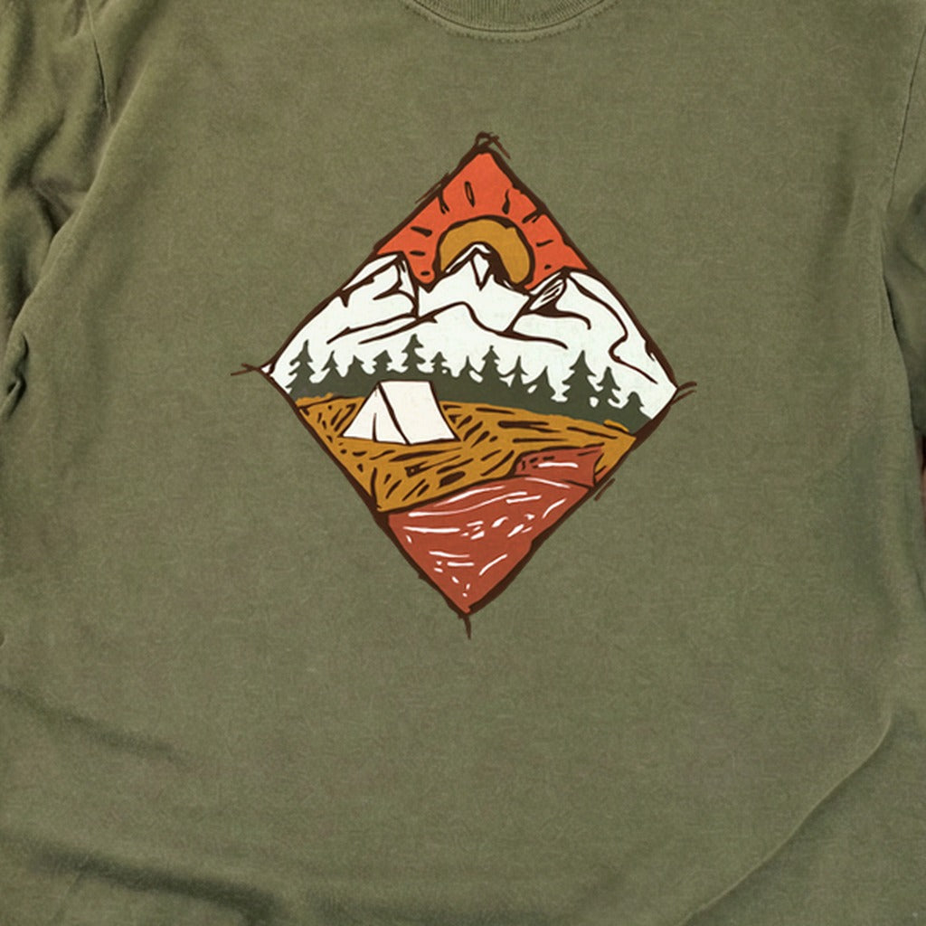 Camping Illustration Cotton Long Sleeve product image 20