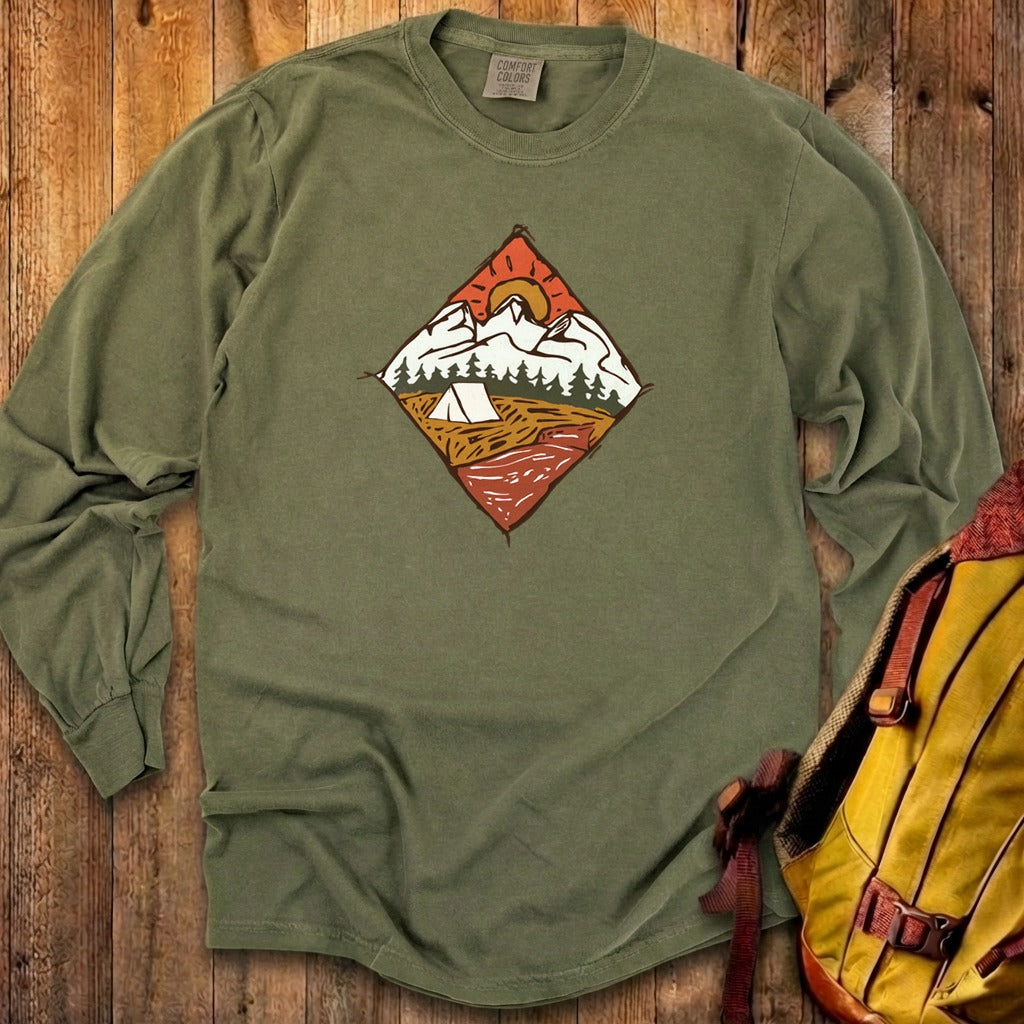 Camping Illustration Cotton Long Sleeve product image 19