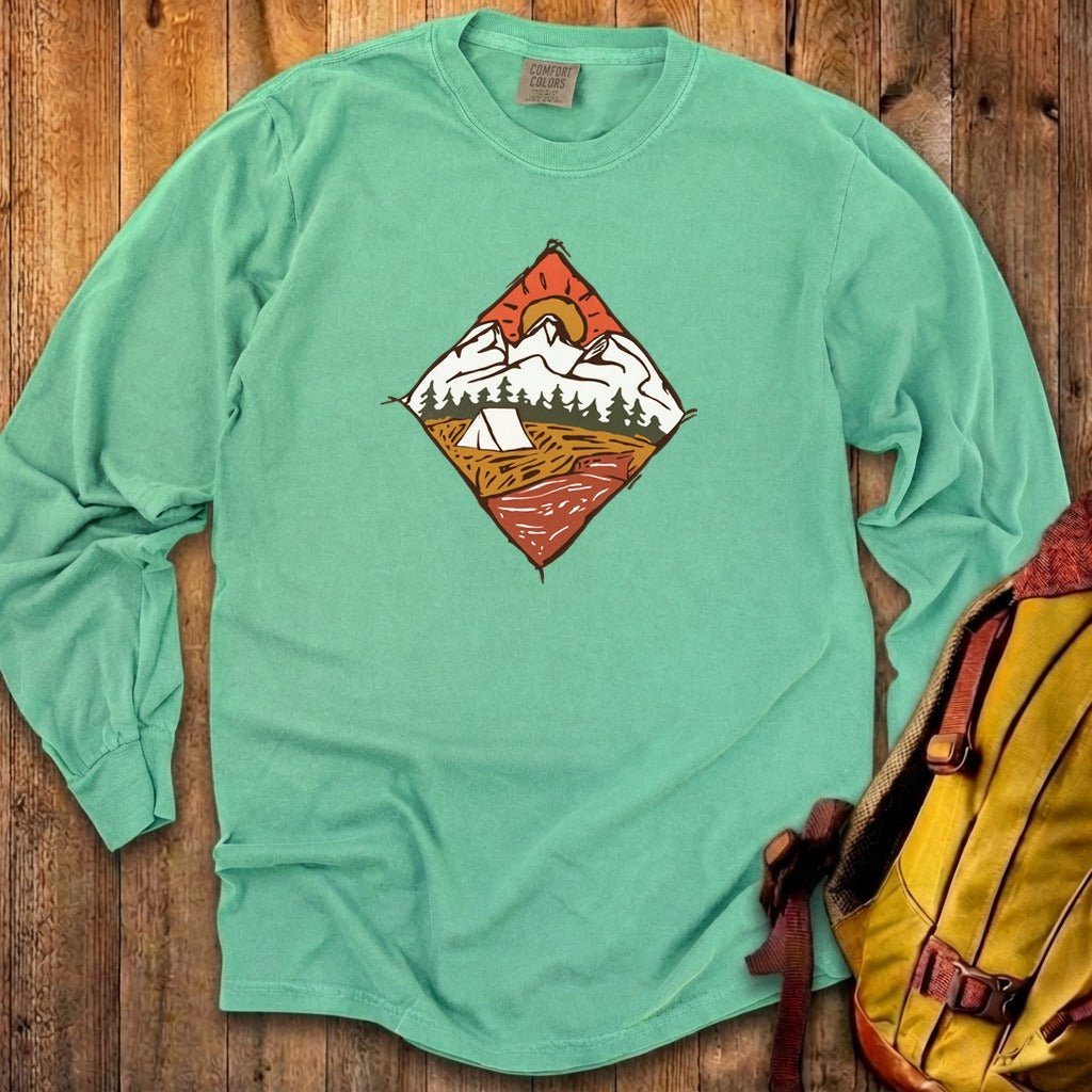 Camping Illustration Cotton Long Sleeve product image 21