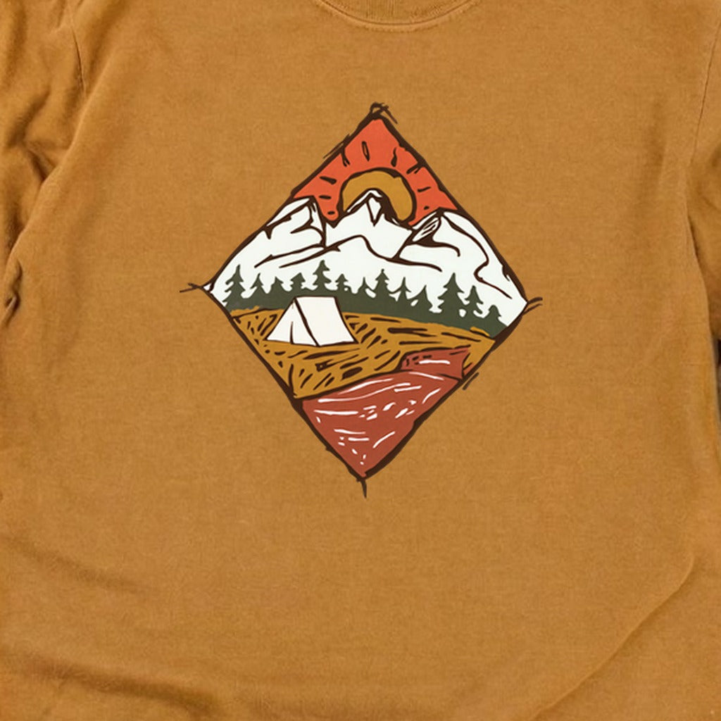Camping Illustration Cotton Long Sleeve product image 26